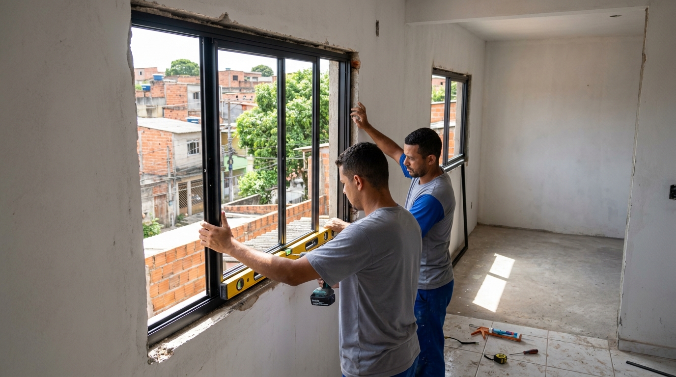 Produção de Portas e Janelas em Rio Branco‑AC