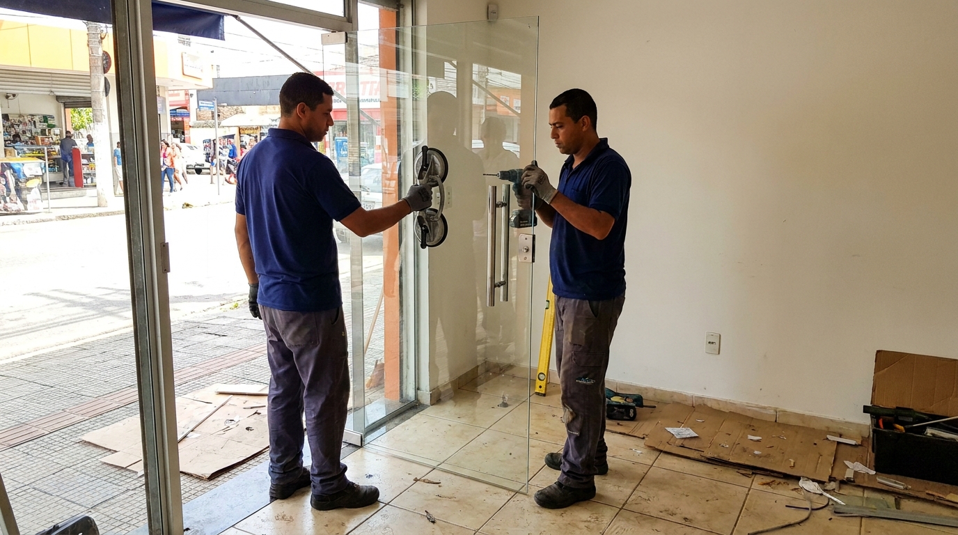 Portas em Vidro em Rio Branco‑AC